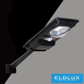   UNIVERSO Solar utcai lámpa 3w-6V 3.2V-2.5AH 150lm 7000k IP65 fekete