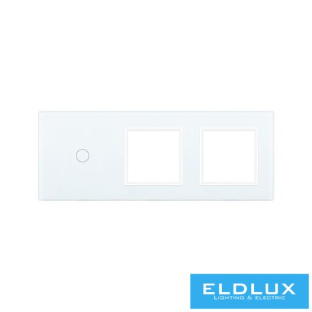 ELDLUX ELDTREND hármas sorolókeret (kapcsolóhoz + 2×dugaljhoz)