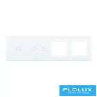 ELDLUX ELDTREND négyes sorolókeret (2×kapcsolóhoz + 2×dugaljhoz)