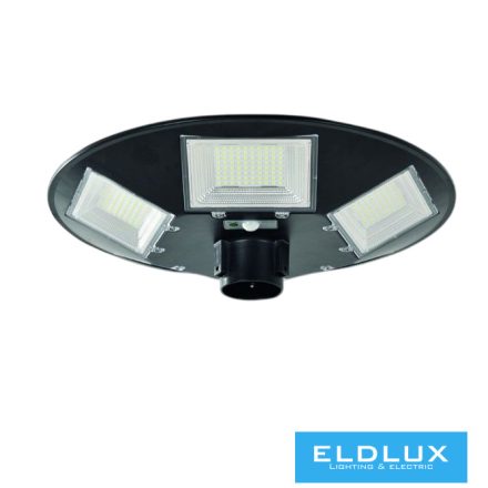 UNIVERSO Solar Ufo lámpa 3.2V-20AH 1200lm 6500k IP65 fekete ø550x125mm