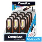 CAMELION COB LED munkalámpa 3W elemekről üzemeltetett