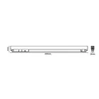 UNIVERSO Mágneses sínbe szerelhető lineáris lámpa DC:48V 20w 2085lm CCT.Kap RA90 IP20 Fekete 600x45x24mm