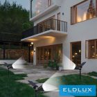 UNIVERSO Solarlámpa fűbe szúrható 3.7V-2000mAH 5.5V-3W 200lm 6500k IP65 fekete