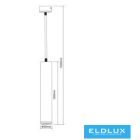 UNIVERSO Függeszték 1xG10 Max.35w IP20 Fehér D55x300x1500mm