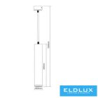 UNIVERSO Függeszték 1xG10 Max.35w IP20 Fekete D55x300x1500mm