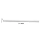 UNIVERSO T5 LED lámpatest 30w 3300lm CCT.Kap IP20 1475x53mm átlátszó burával