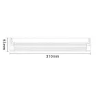UNIVERSO T5 LED lámpatest 6w 660lm CCT.Kap IP20 310x53mm opál burával