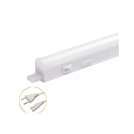 UNIVERSO T5 LED lámpa kapcsolóval és opál burával 5w 560lm CCT.Kap IP20 325x34mm