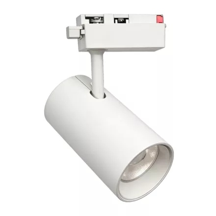 ELDLUX Egyfázisú sínre szerelhető lámpa 19W 2130lm CCT.Kap IP20 fehér D60x148x210mm