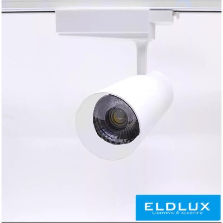 ELDLUX Egyfázisú sínes lámpa 26W 2080lm 4000K IP20 fehér