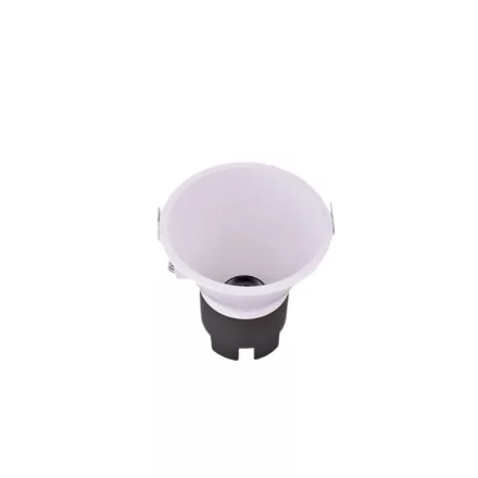UNIVERSO Süllyesztett spot lámpa 5w 310lm 2700K-4000K.Kap RA90 26° IP20 Fehér D70x77mm kivágás:65mm 5év