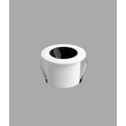 UNIVERSO Süllyesztett spot lámpa 3w 130lm 2700K-4000K.Kap RA90 26° IP20 Fehér D30x24mm kivágás:26mm 5év