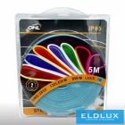 UNIVERSO Neon LED szalag 12v 2835-120D-8w/M Világosék IP65 5M