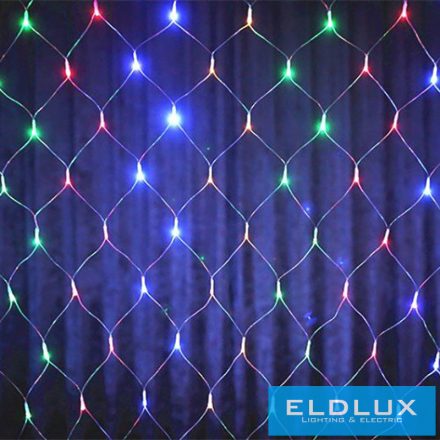 200 LED-es multicolor háló (8 funkciós)