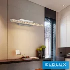 ELDLUX GLOSSY kristályüveg fali lámpa króm 9W 4000K