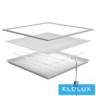 Union Knights Beépíthető LED panel 60x60cm Philips trafóval 40W 4800LM 7000K CRI>80 IP20 3év