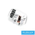 ELDLUX Hálózati ajzat USB töltőállómással 1xSCHUKO 16A + 3xUSB A 5V/2.4A + 1xUSB C 5V/3A