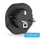 ELDLUX Utazási adapter (World to Europa) 230V/10A/2300W