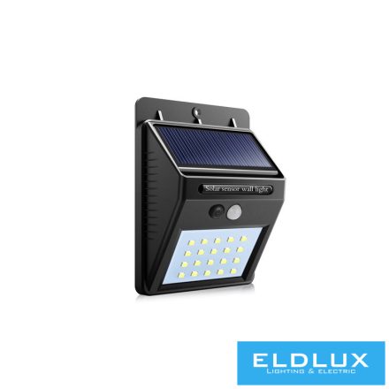 MODI Solar mozgásérzékelős fali lámpa 2W 6500k IP65