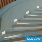 UNIVERSO süllyesztett LED lámpatest PIR 1.3w 25lm 3000k 3m-120°-45sec IP20 fehér