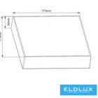 UNIVERSO Négyzet alakú falon kívüli LED panel 22w 2000lm CCT/kap. 120° IP20 Fehér 173x173x36mm