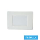 UNIVERSO LED vészkijárat süllyesztett lámpatest 1.1w 25lm 6500K 3.7v 600mAH 3óra IP20 120x85mm