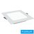 Négyzet alakú backlit beépíthető panel 15W 3000K