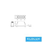 UNIVERSO süllyesztett spot lámpa 6W 394lm 4000k 24° IP20 69x31mm fehér