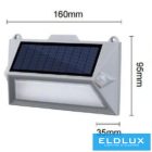 UNIVERSO Solar fali lámpa PIR 5V 0.8w 150lm 3000k IP65 szürke