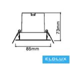 UNIVERSO Spot lámpa 10w 4000k 645lm 27° RA90 ∅85×73mm kivágás:D75 IP20 fehér