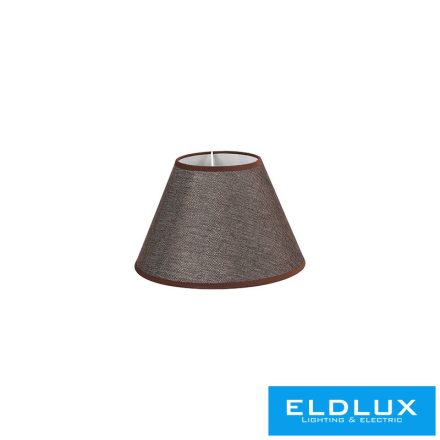 ELDLUX V-barna len lámpaernyő A típus