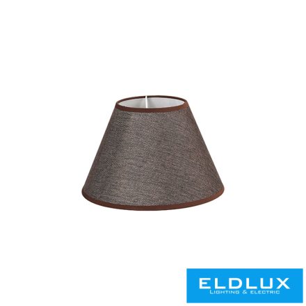 ELDLUX V-barna len lámpaernyő A típus