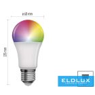 EMOS LED izzó GoSmart A60 / E27 / 11 W (75 W) / 1 050 lm / RGB / dimmelhető / Zigbee
